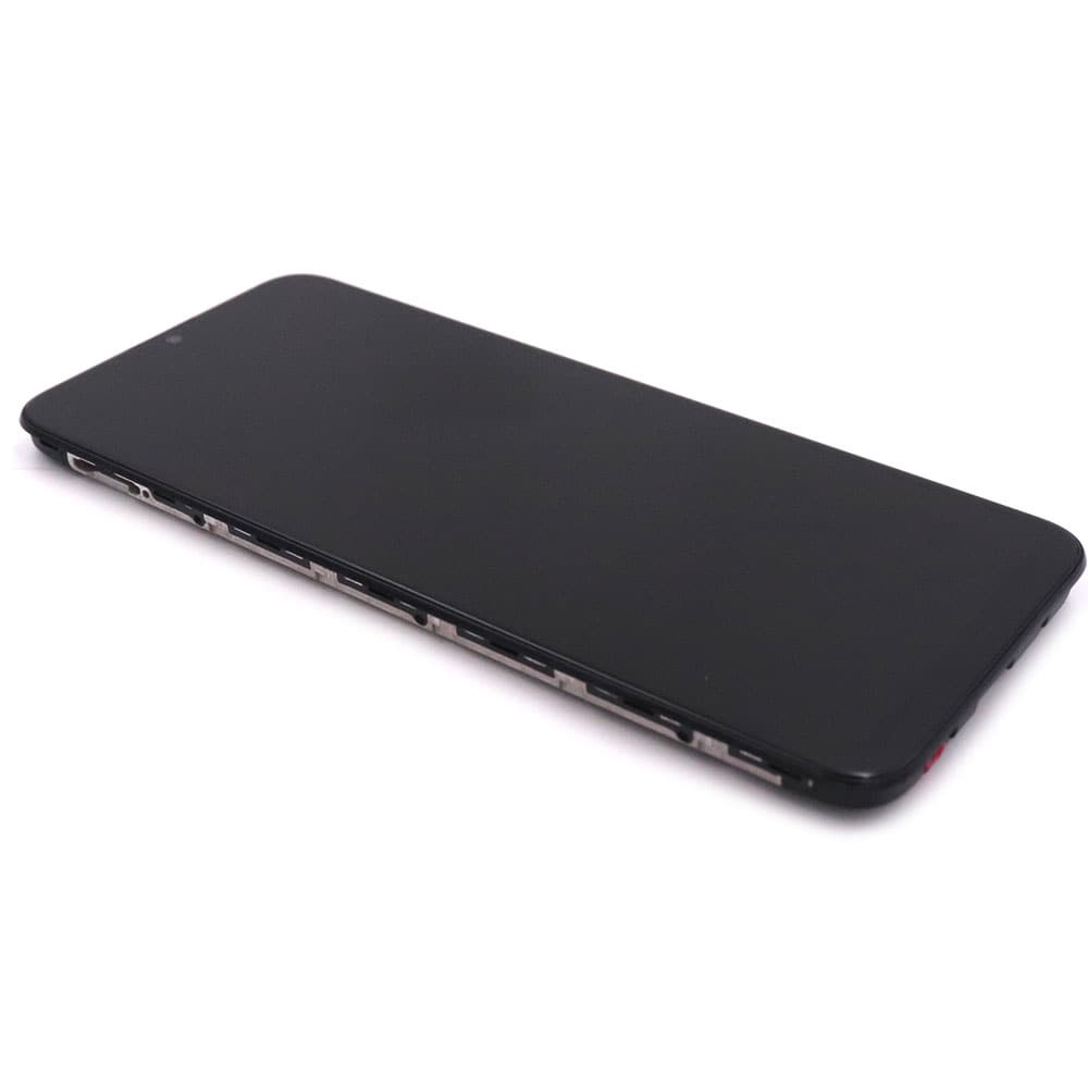 Display complete with housing For Motorola Moto G8 Power Lite 5D68C16532 Black Service Pack