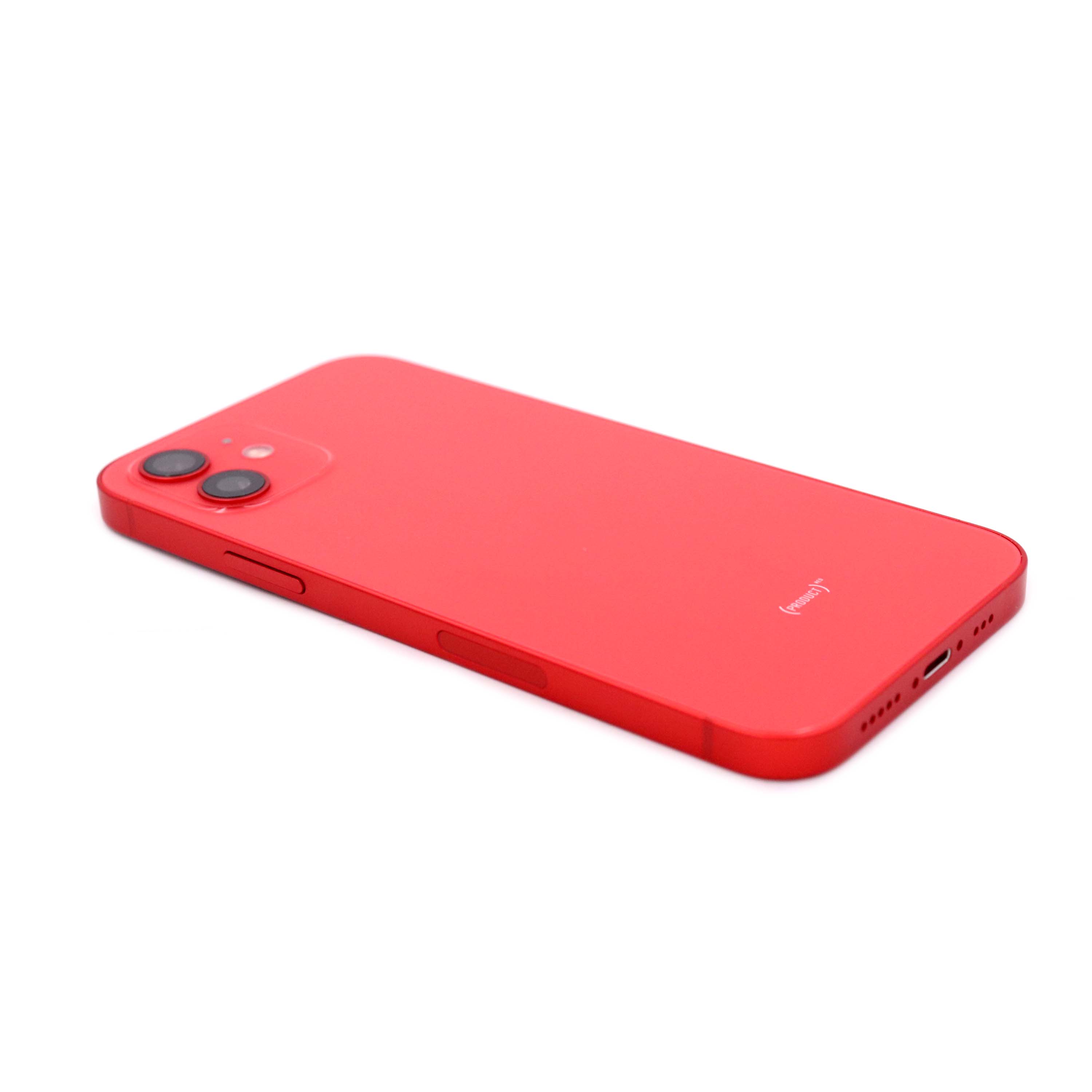 Rear Housing with small parts (US Version) For iPhone 12 Red Pulled