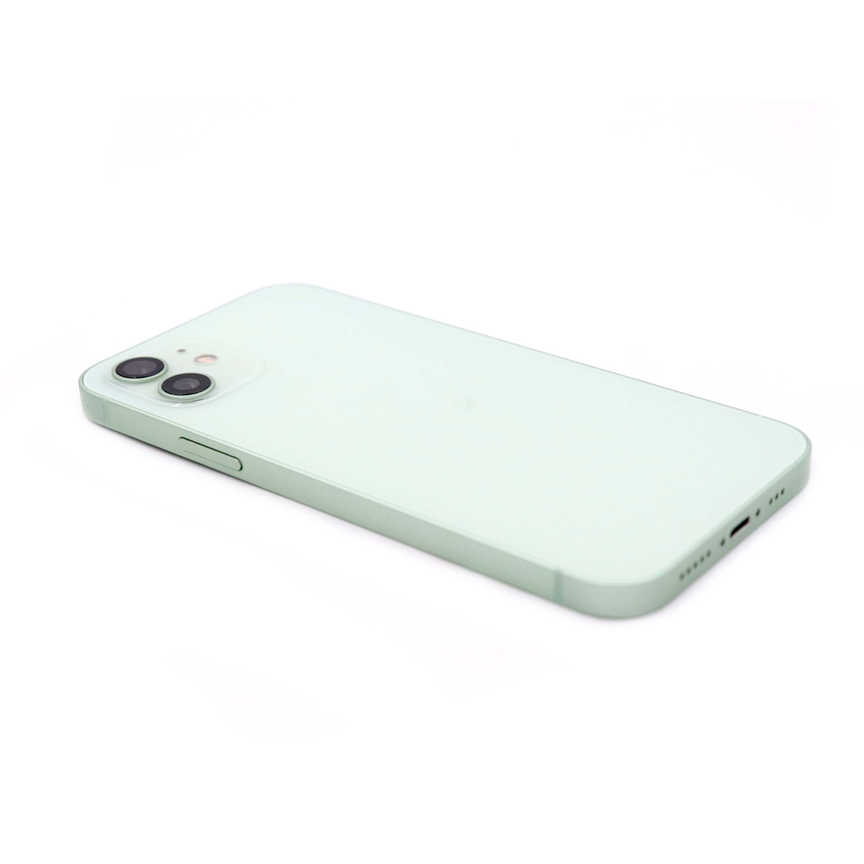 Rear Housing with small parts (US Version) For iPhone 12 Green Pulled