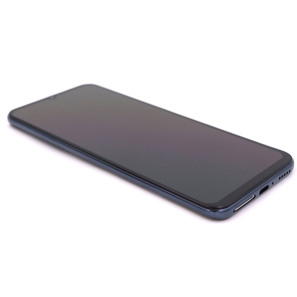 Display complete with housing For Xiaomi Mi 10 Lite / J9 Grey Service Pack