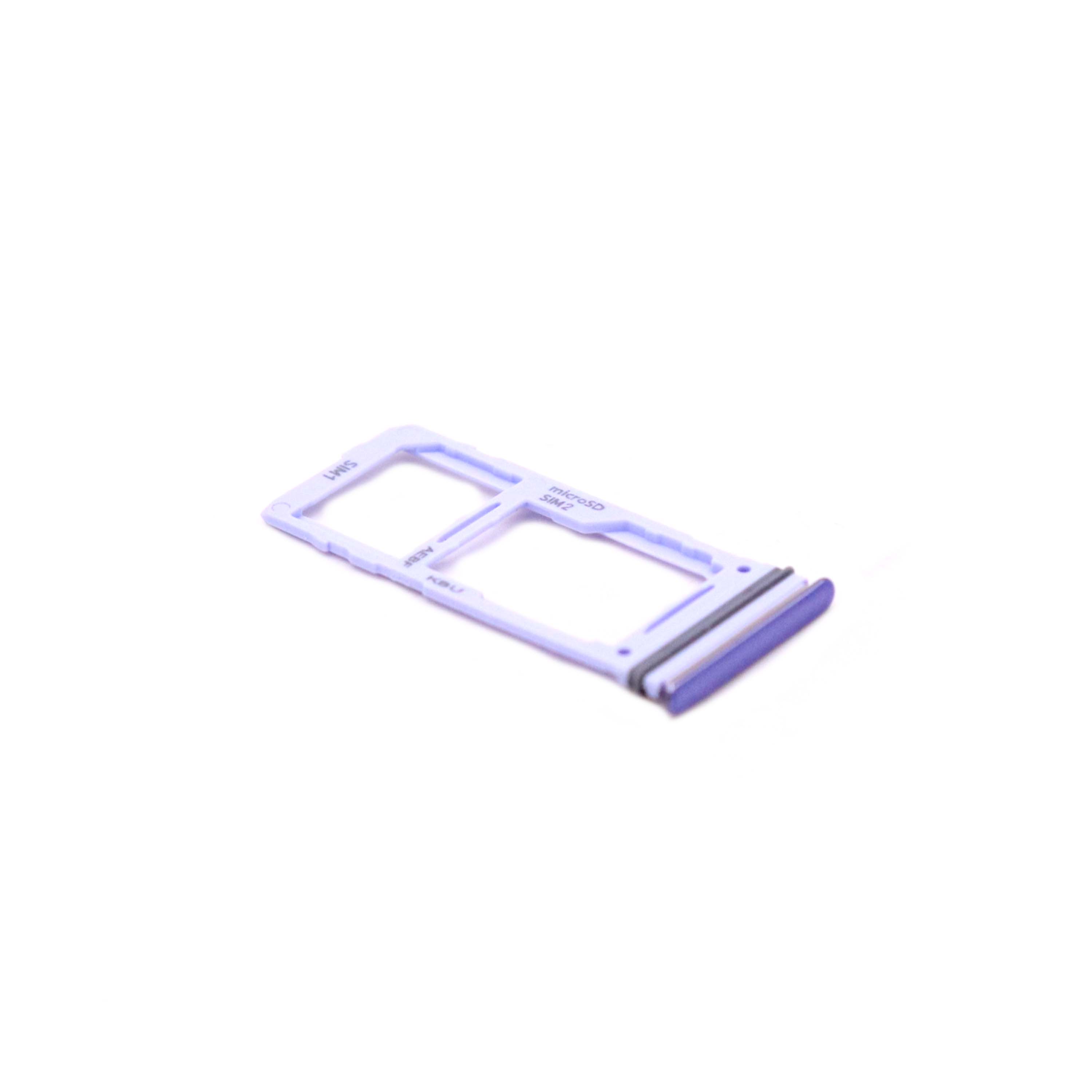 Nano Sim card Tray For Samsung Galaxy A52 (A525F) Purple OEM-Equivalent