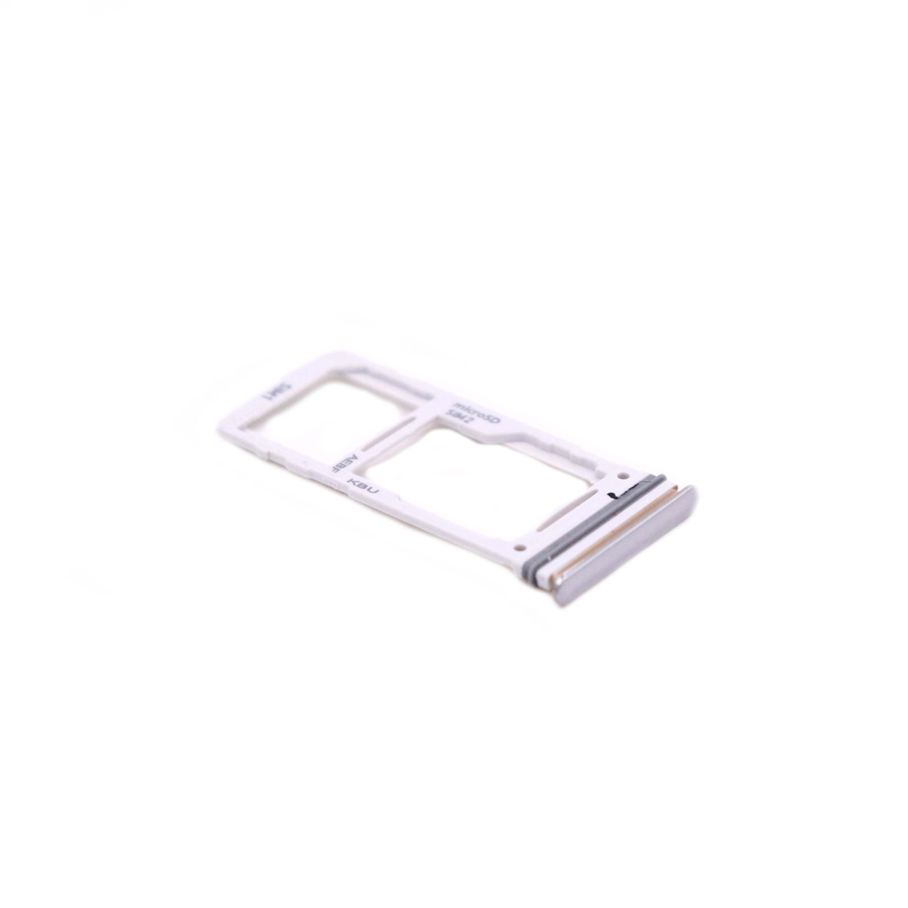 Nano Sim card Tray For Samsung Galaxy A72 (A725F) Silver OEM-Equivalent
