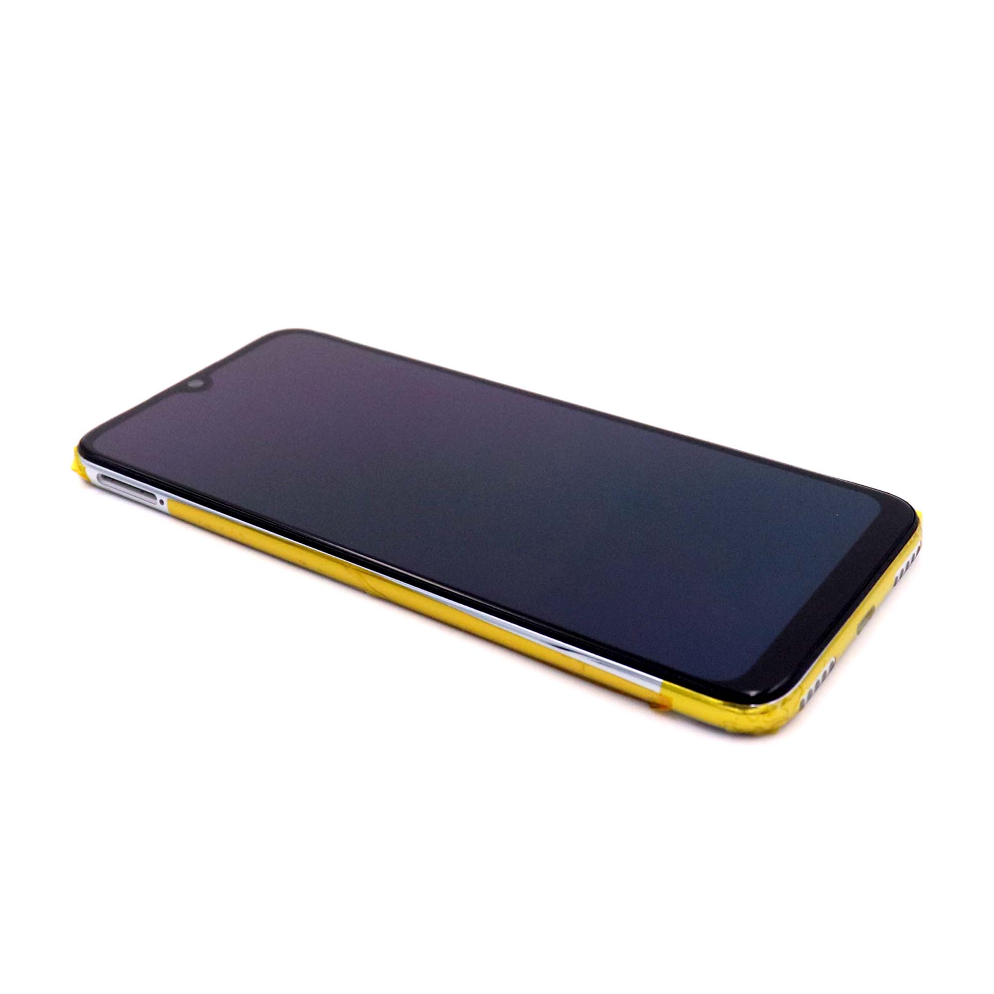 Display complete with housing For Xiaomi Mi A3 Silver Service Pack