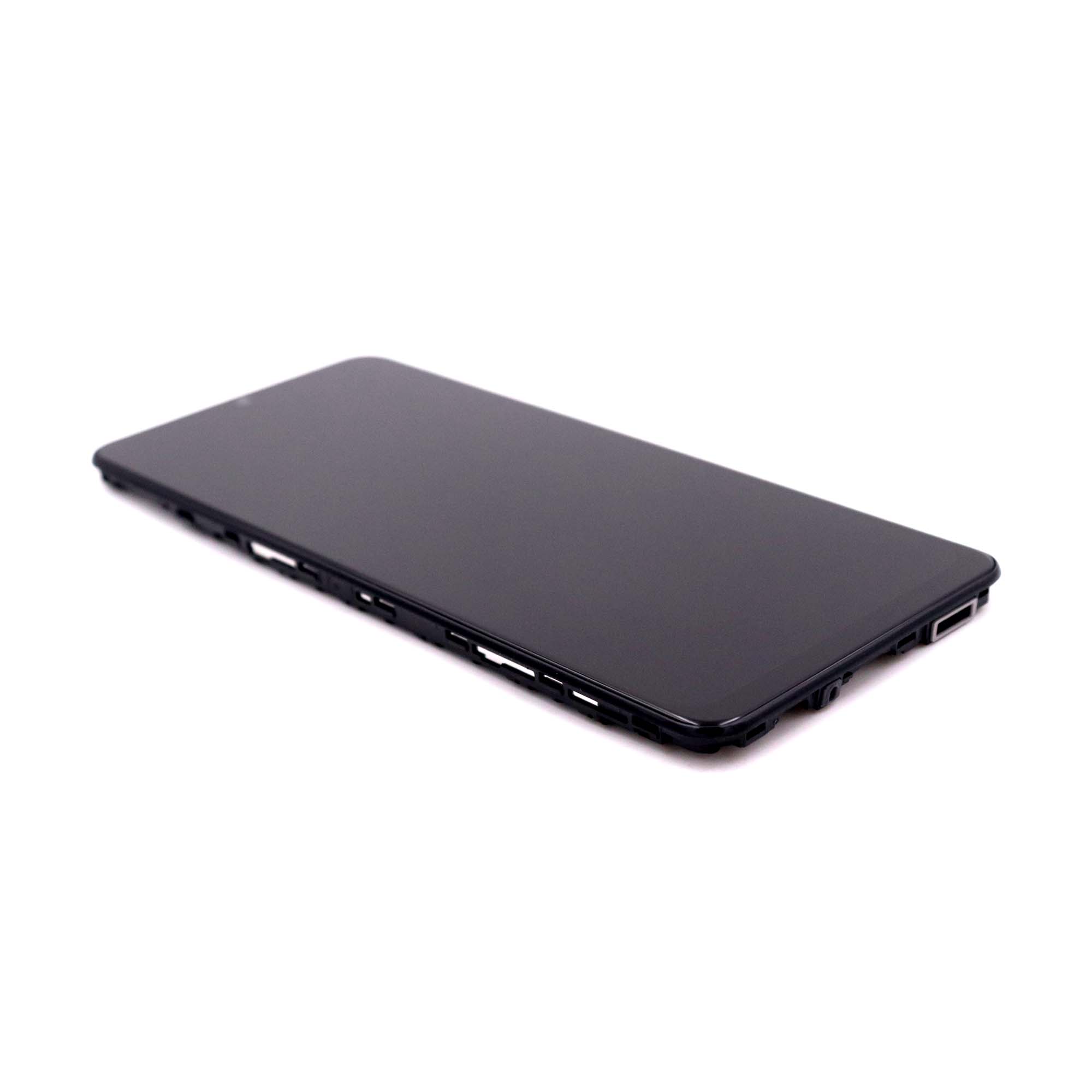 Display complete with housing For Samsung Galaxy A02 Black Service Pack