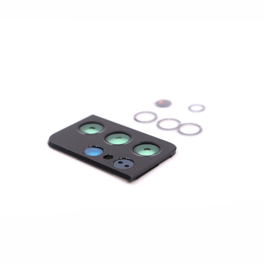 Rear-facing camera lens cover For Samsung Galaxy S21 Ultra 5G Black OEM-Equivalent