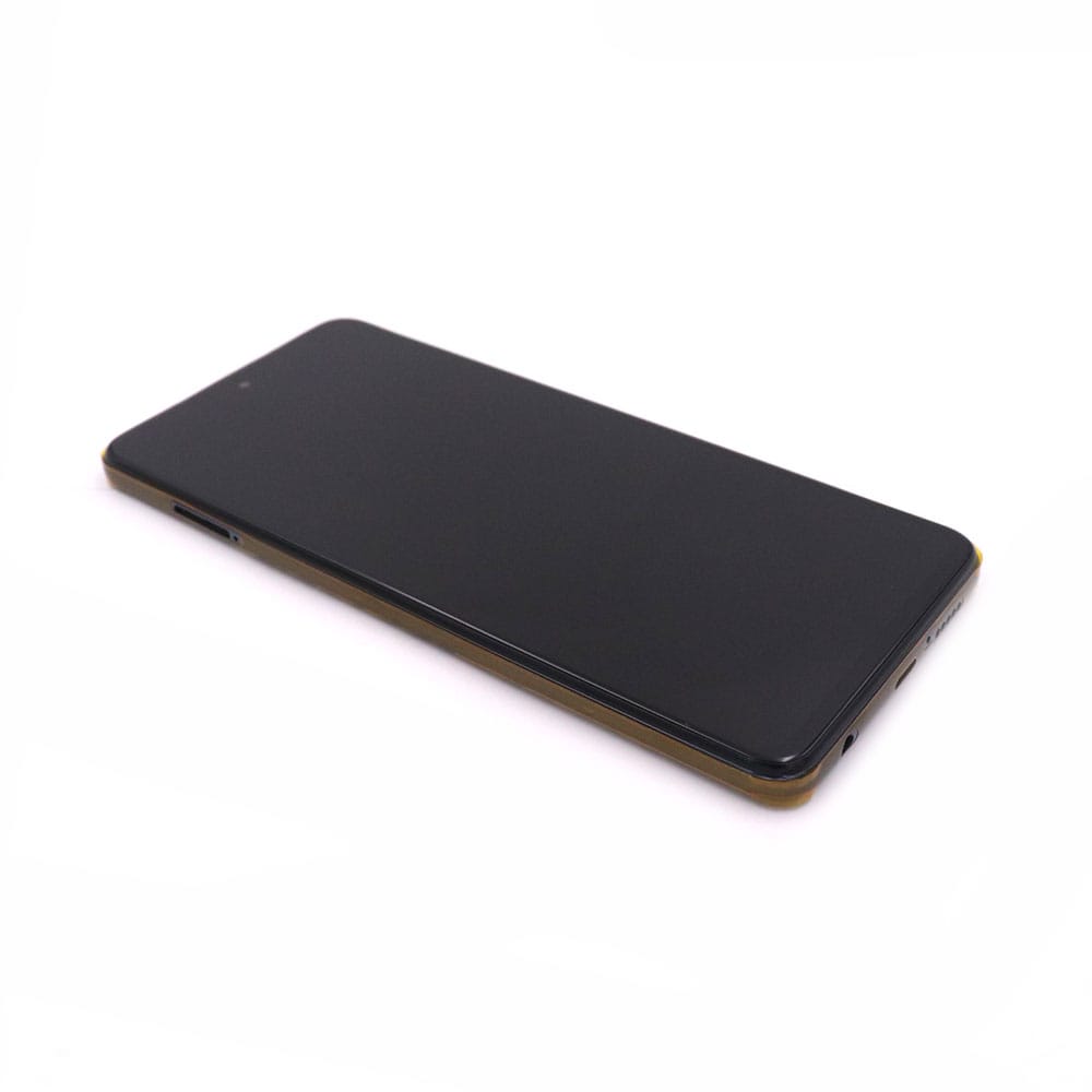 Display Complete with housing For Xiaomi Poco X3/X3 Pro Black Service Pack