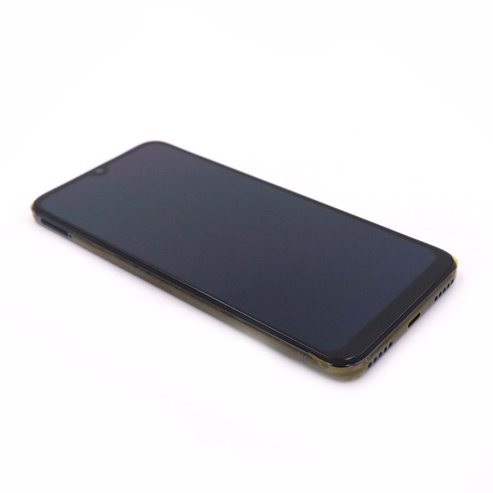 Display complete with housing For Xiaomi Mi A3 Black Service Pack