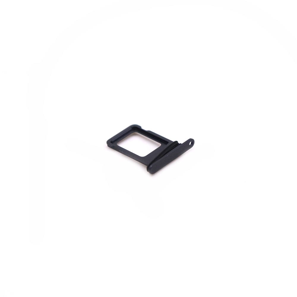 Dual Nano Sim Card Tray For iPhone 12 Black OEM-Equivalent