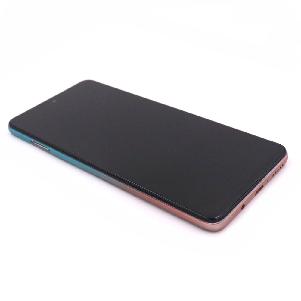 Display complete with housing For Xiaomi Mi 10T lite Gold Service Pack