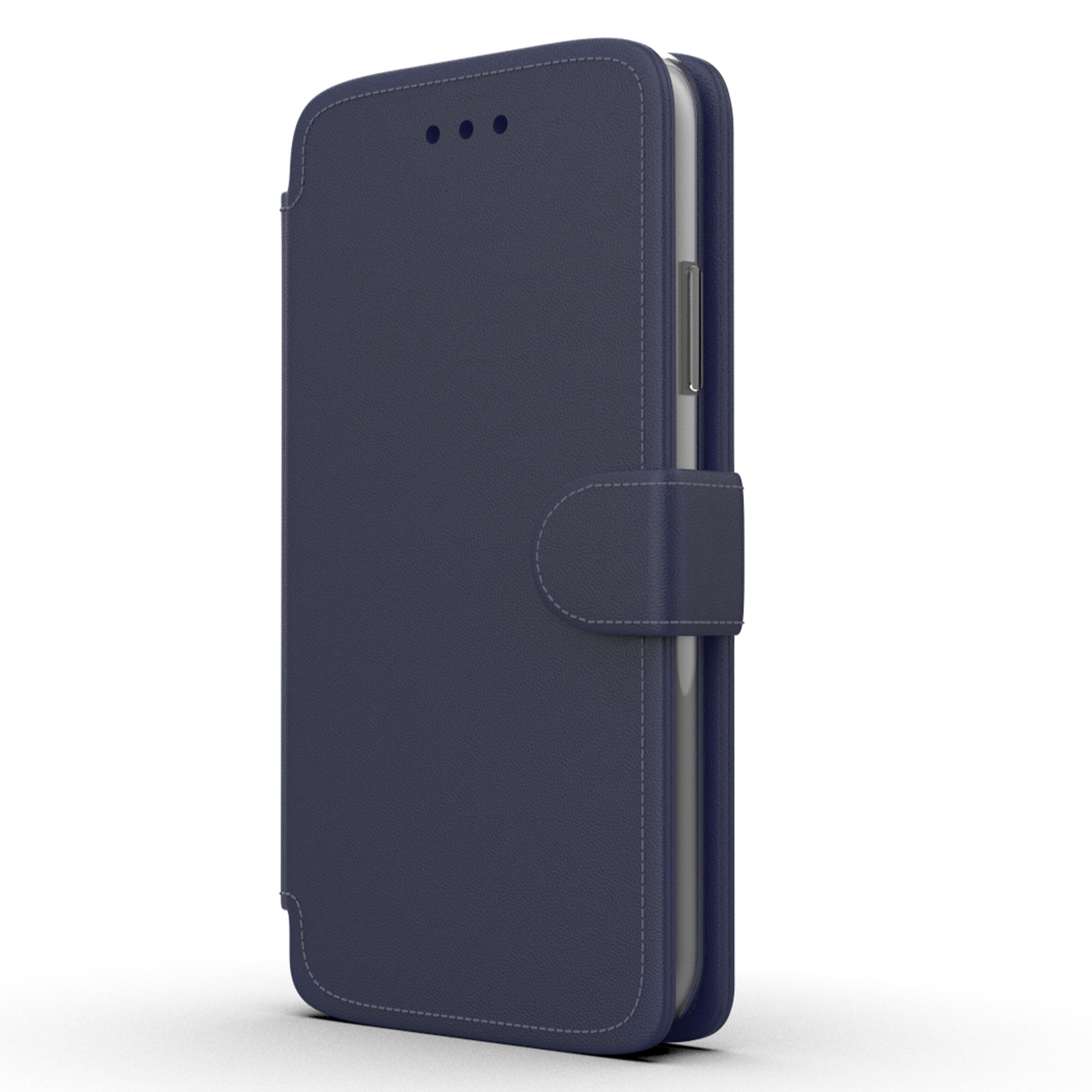 NOVANL BookMate Case For iPhone XS Max Blue