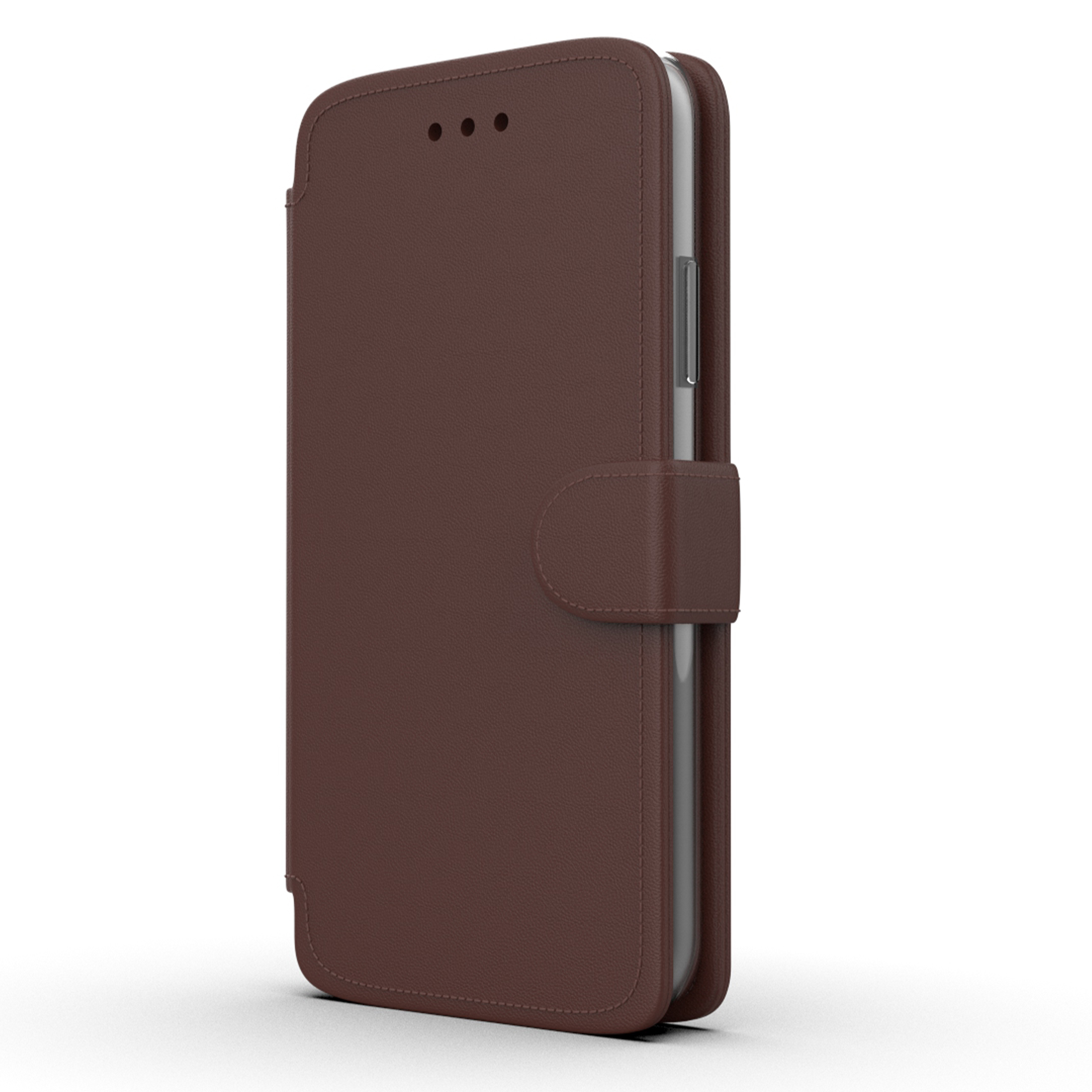NOVANL BookMate Case For Samsung Galaxy A31 Brown