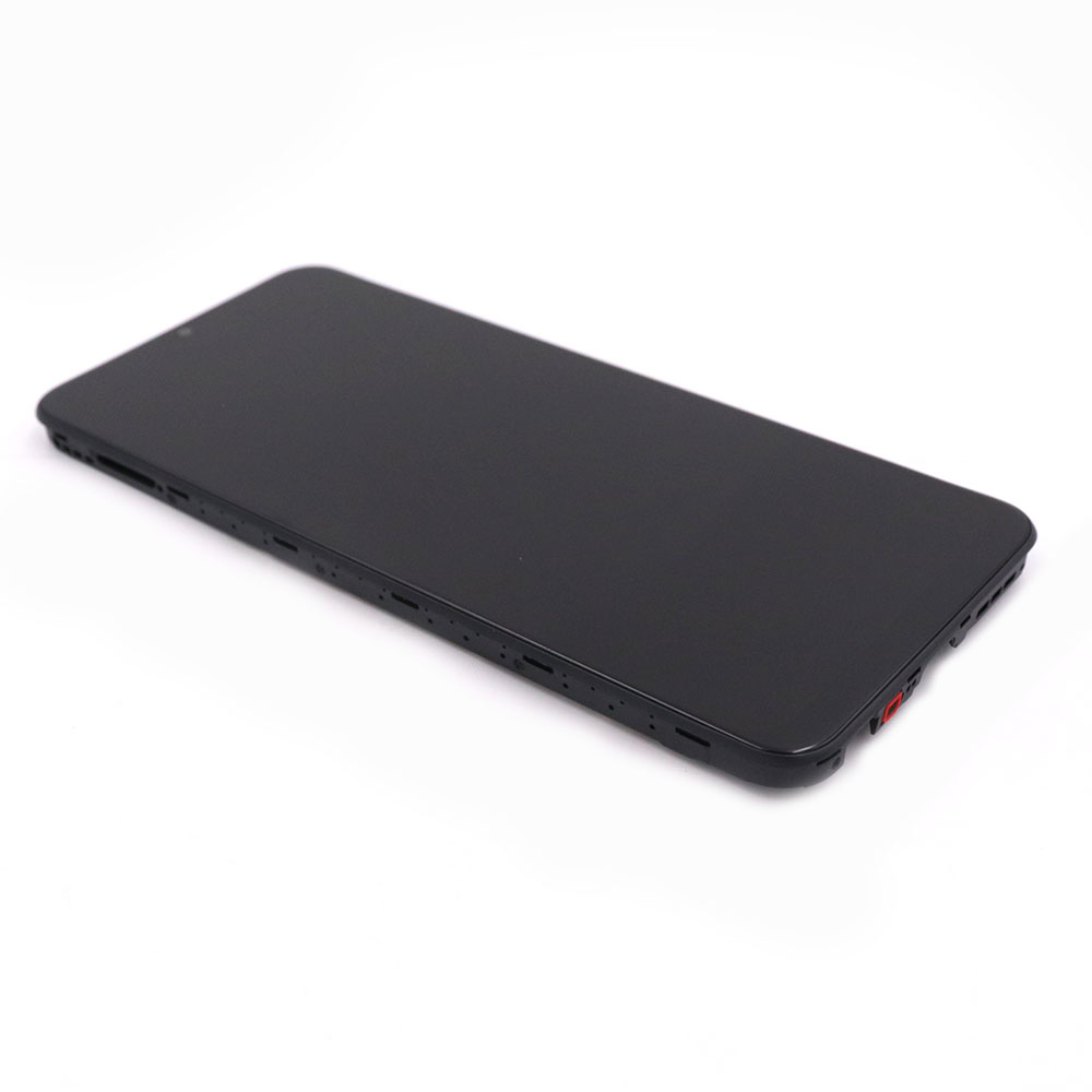 Display complete with housing For Samsung Galaxy A22 5G Black Service Pack