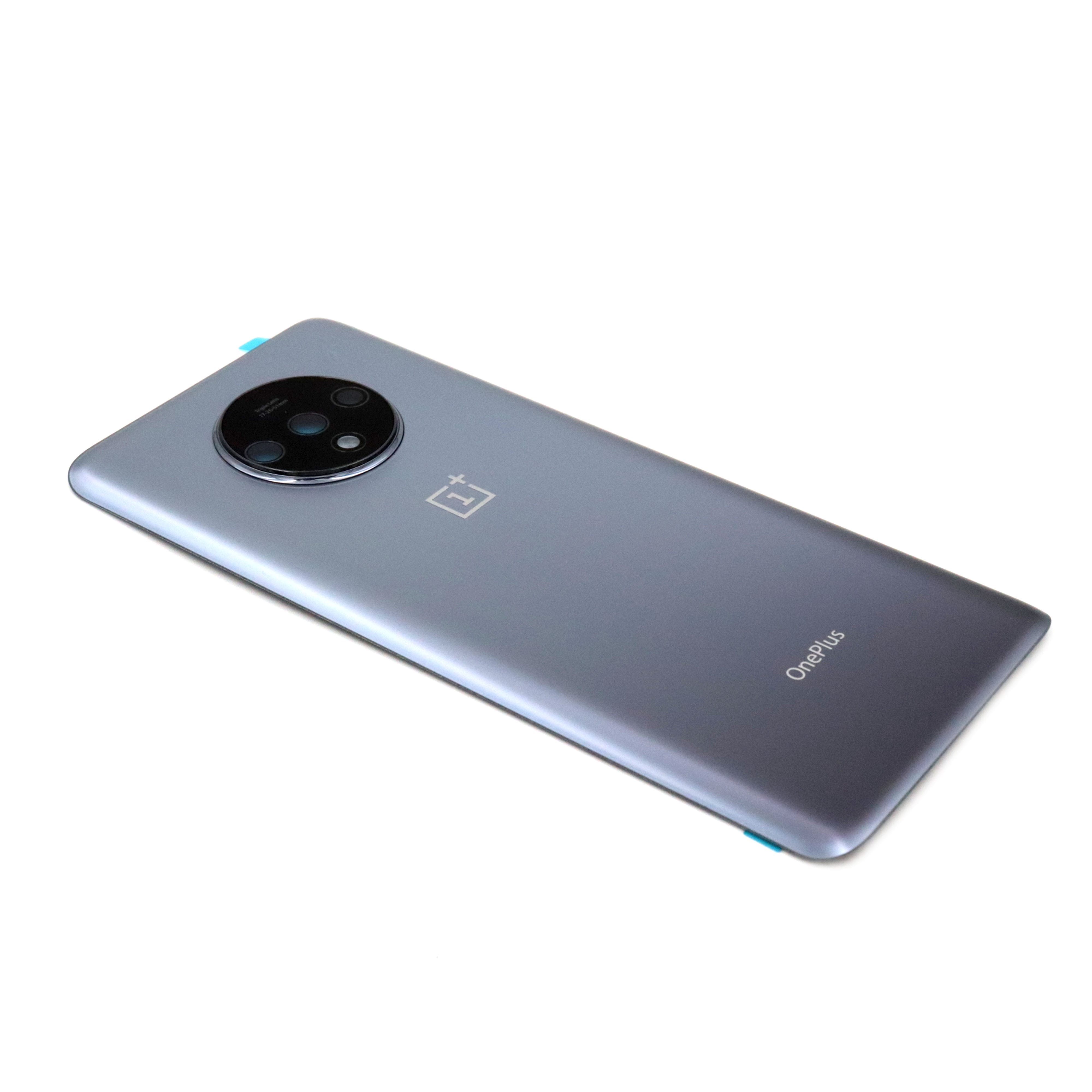 Back Cover For OnePlus 7T Silver OEM-Equivalent