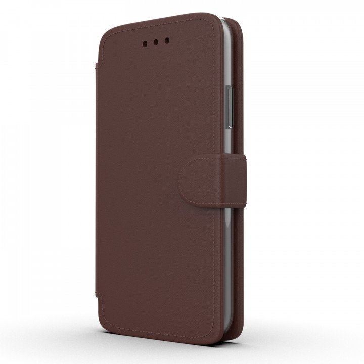NOVANL BookMate Case For Samsung Galaxy Note 20 Brown