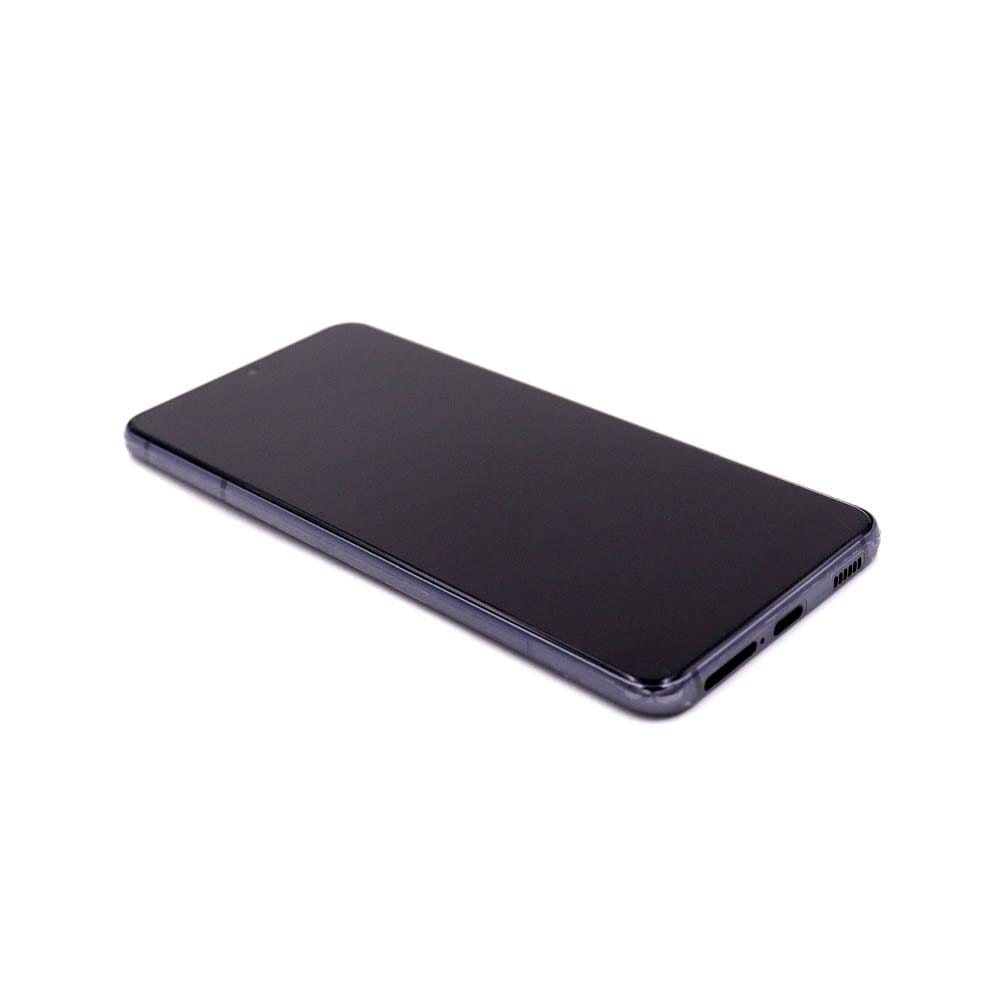 Display complete with housing (incl. cam) For Samsung Galaxy S21 Grey Service Pack