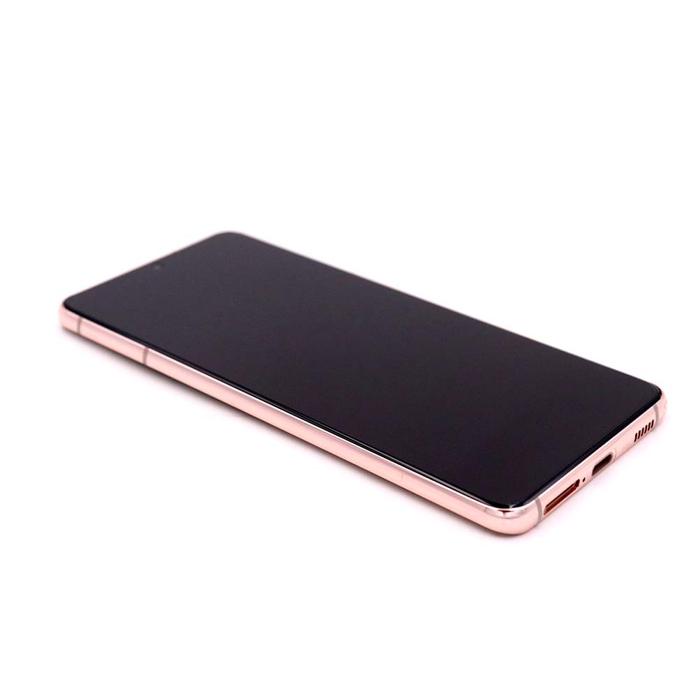 Display complete with housing (Without Cam) For Samsung Galaxy S21 Violet Service Pack