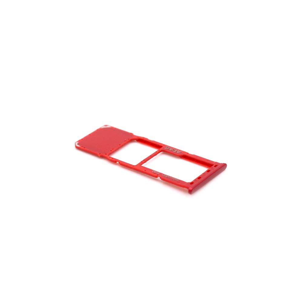Nano Sim card Tray For Samsung Galaxy A21s Red OEM-Equivalent