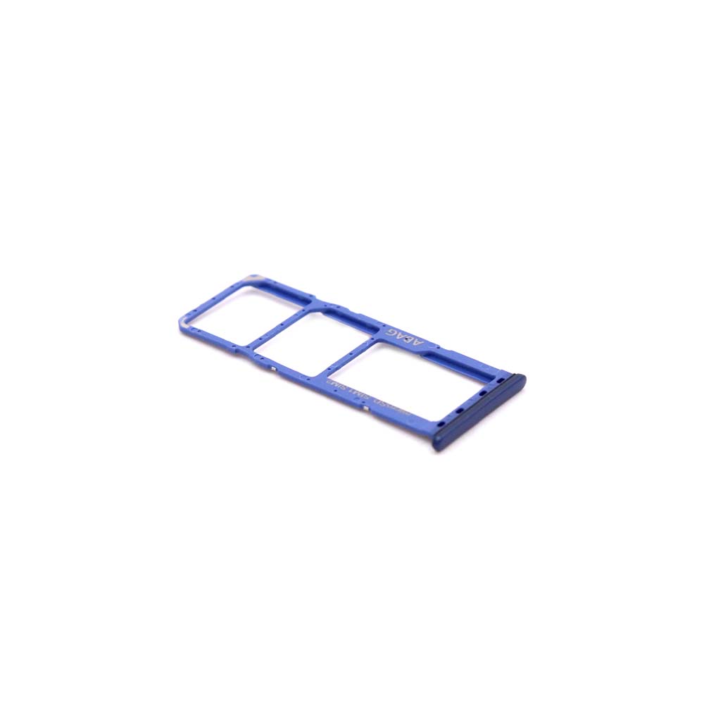 Nano Sim card Tray For Samsung Galaxy A21s Blue OEM-Equivalent