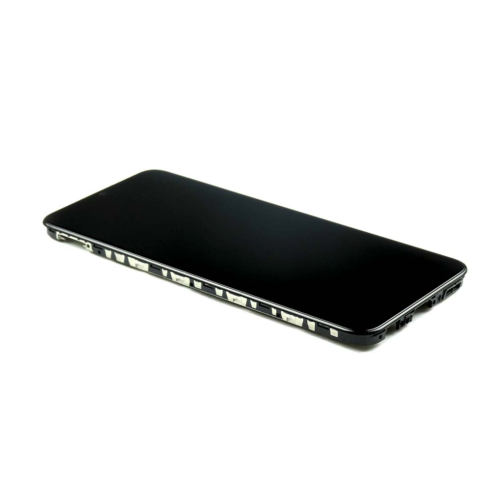 Display For Samsung Galaxy A03S Black Service Pack