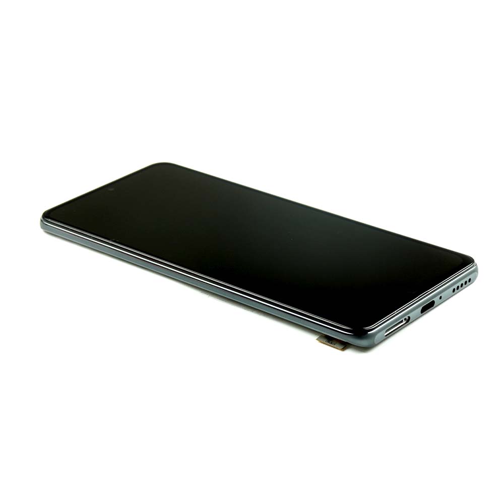 Display complete with housing For Xiaomi Poco F3/Mi 11X Pro/Mi 11i (2021)/Mi 11X Black Service Pack