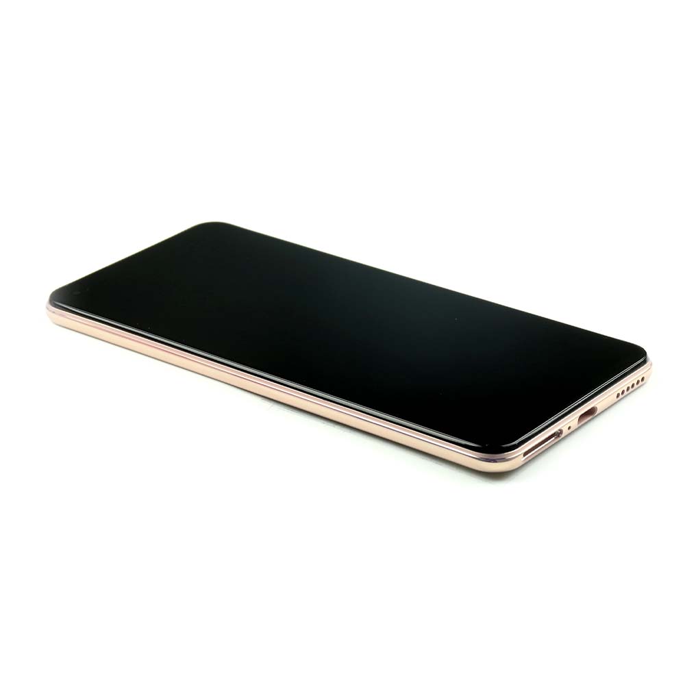Display Complete with Housing For Xiaomi Mi 11 Lite 4G Pink Service Pack