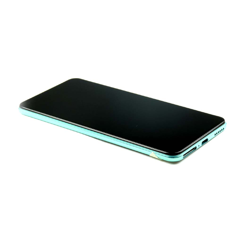 Display complete with housing For Xiaomi Mi 11 Lite 5G Green Service Pack