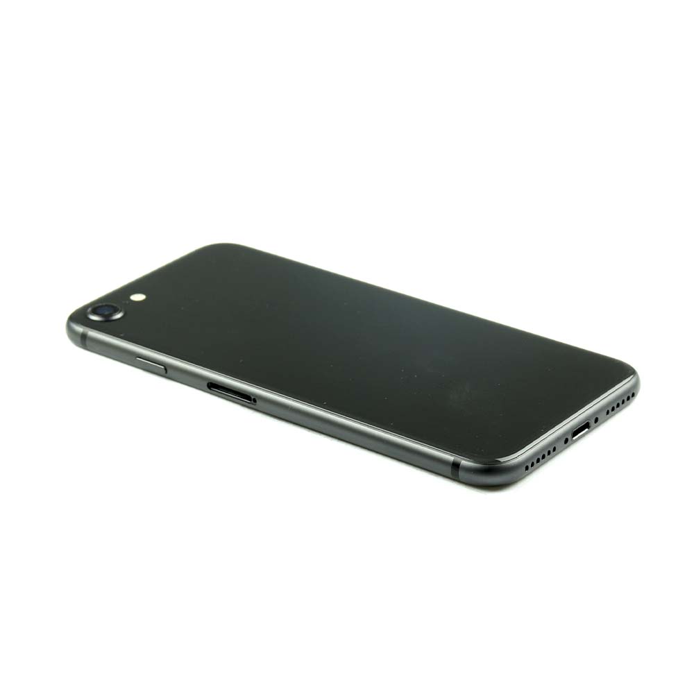 Rear Housing with small parts For iPhone 8 Black Pulled