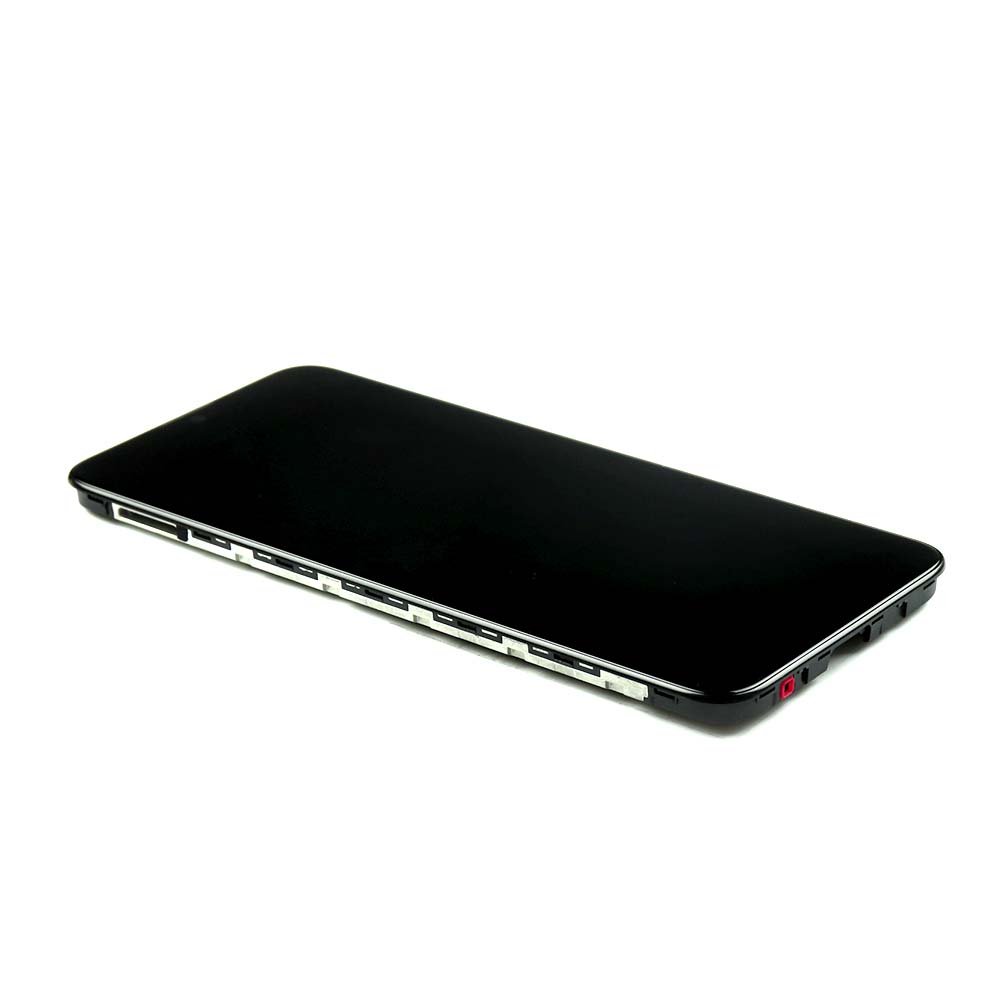 Display complete with housing For Motorola Moto E7 Power Black Service Pack
