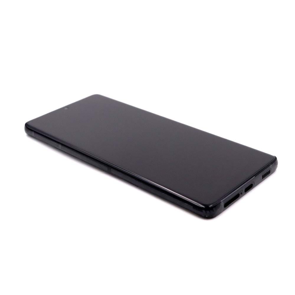 Display (without Camera) Complete with Housing For Samsung Galaxy S21 Ultra 5G Black Service Pack