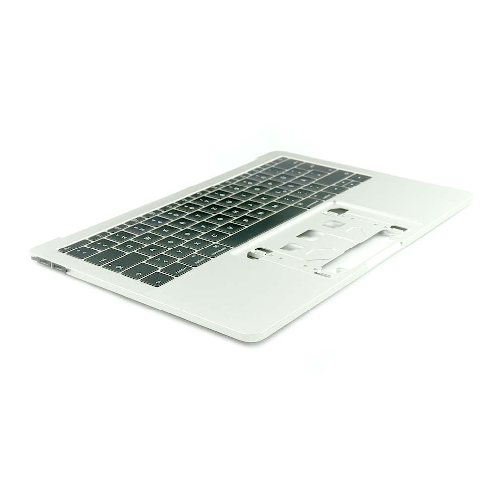 Keyboard Complete with Housing (DE) For MacBook Pro Retina 13 inch (A1708) Silver OEM-Equivalent