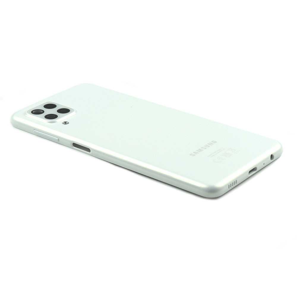 Back Cover For Samsung Galaxy M22 White Service Pack