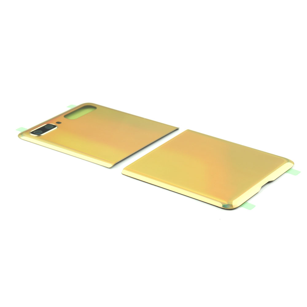 Back Cover For Samsung Galaxy Z Flip 4G Gold OEM-Equivalent