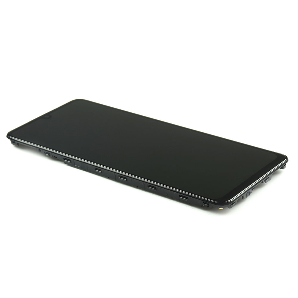 Display with Housing For Samsung Galaxy M22 Black Service Pack