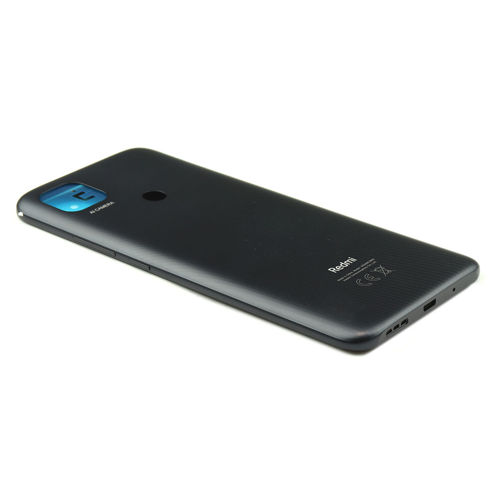 Back Cover For Xiaomi Redmi 9C Black OEM-Equivalent