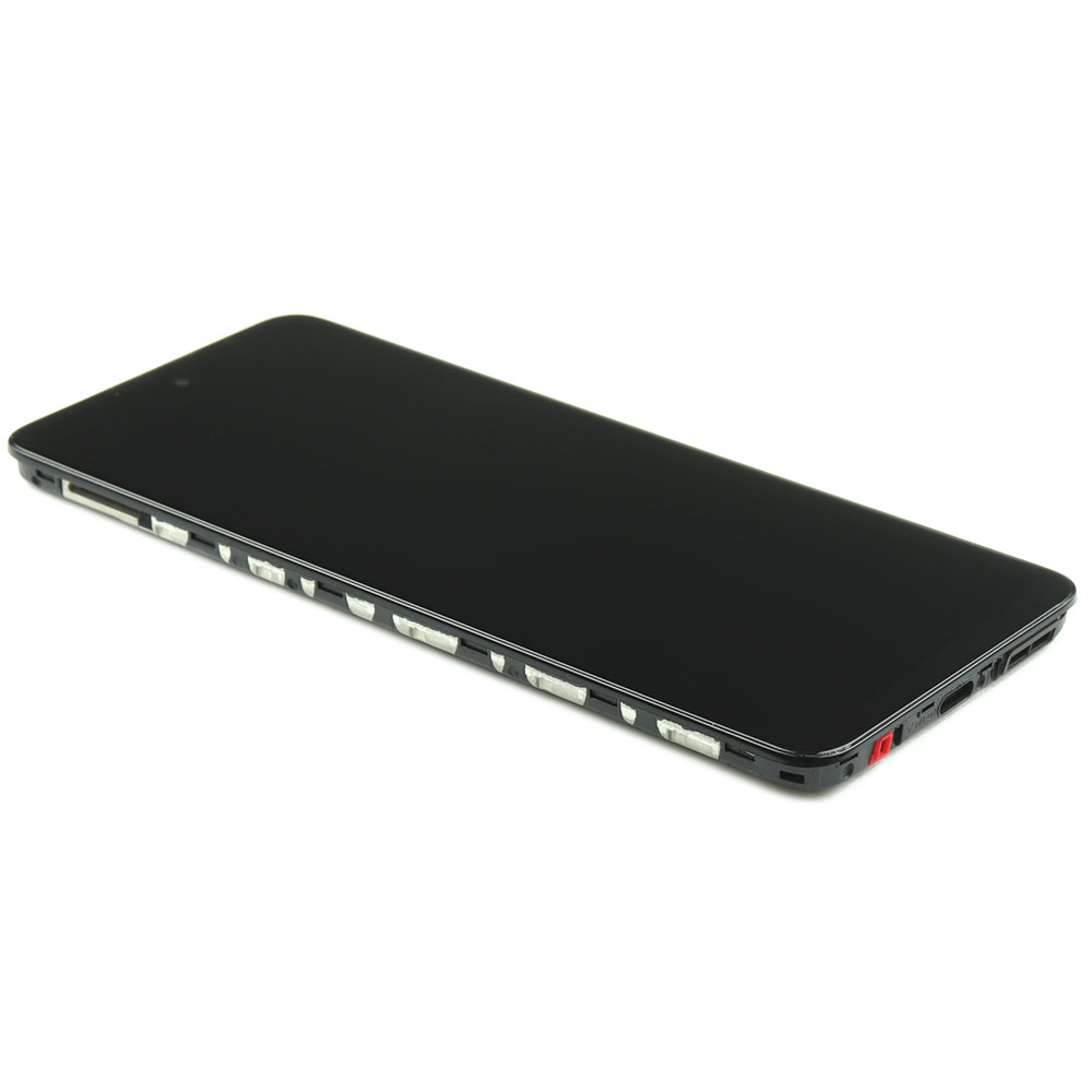 Display Complete With Housing For Motorola Moto G60s Black OEM-Equivalent