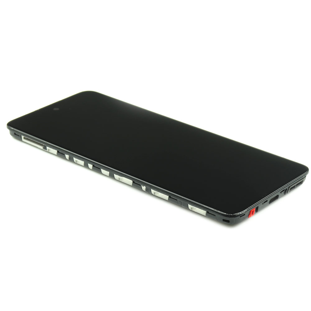 Display Complete with Housing For Motorola Moto G60 Black OEM-Equivalent