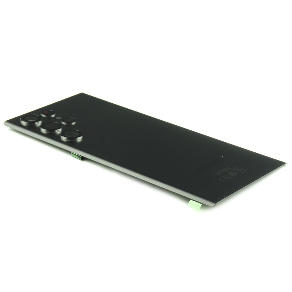Back Cover For Samsung Galaxy S22 Ultra (SM-S908B) Black Service Pack