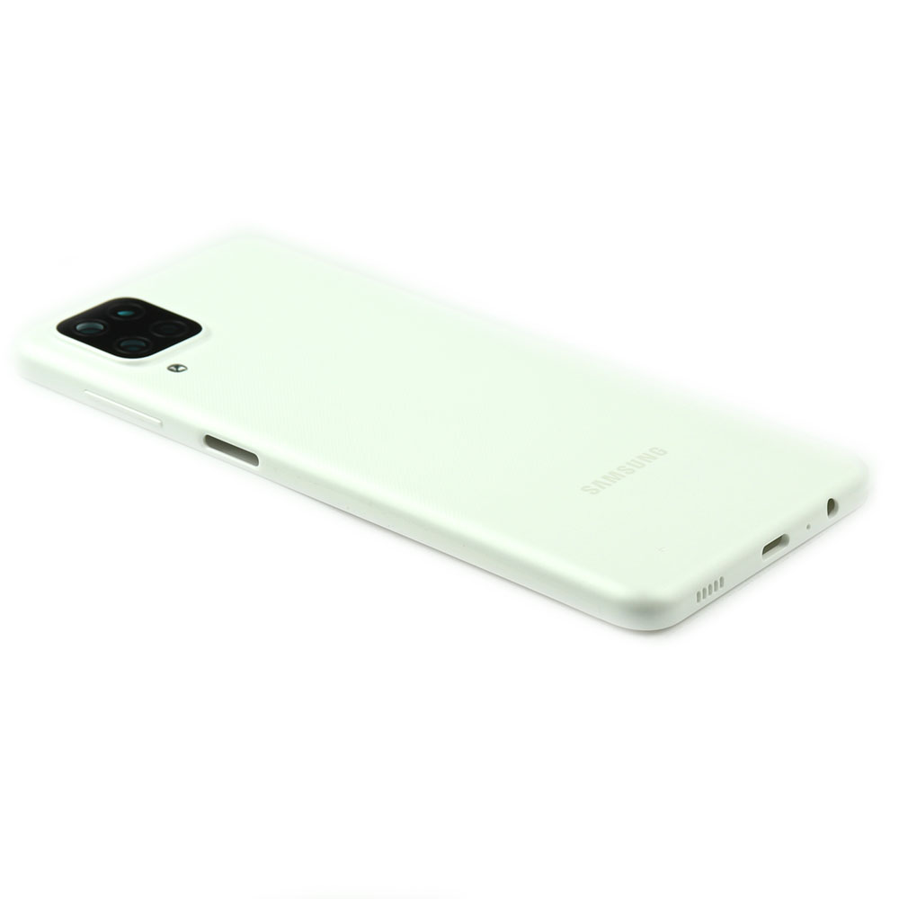 Back Cover For Samsung Galaxy A12 (A125F) White OEM-Equivalent