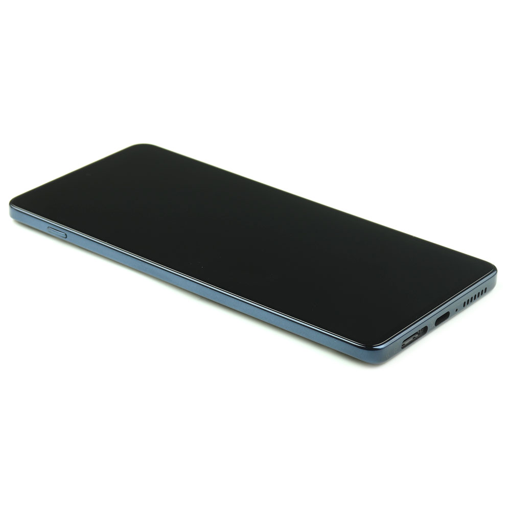 Display Complete with Housing For Motorola Edge 20 Pro Dark Blue Service Pack