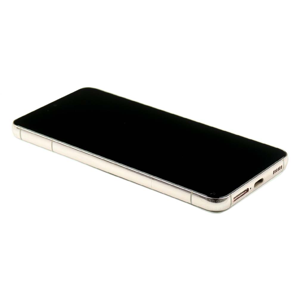 Display Complete with Housing For Samsung Galaxy S22 (SM-S901B) Pink Gold Service Pack