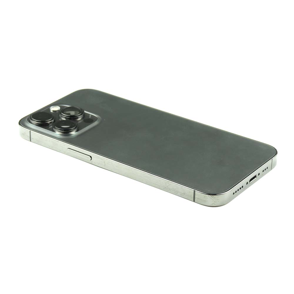 Rear Housing with small parts (US Version) For iPhone 13 Pro Black Pulled