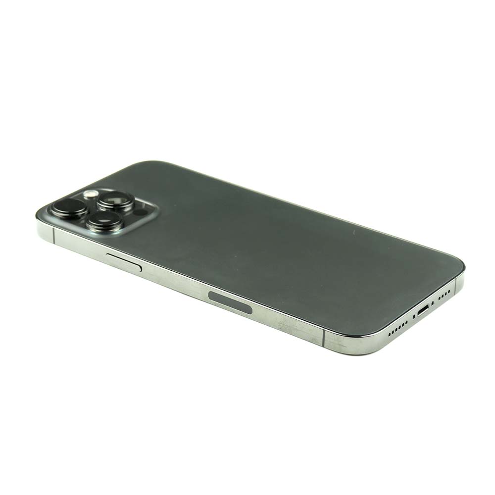 Rear Housing with small parts (US Version) For iPhone 13 Pro Max Black Pulled
