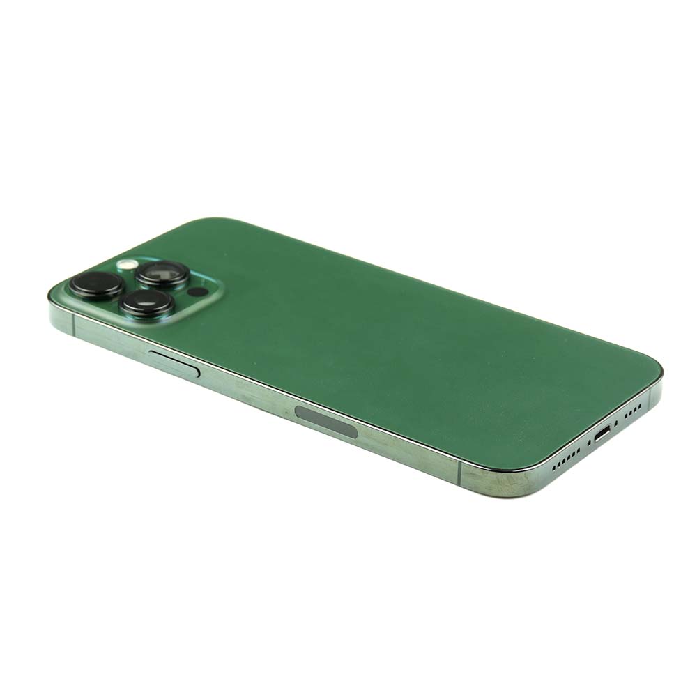 Rear Housing with small parts (US Version) For iPhone 13 Pro Max Green Pulled