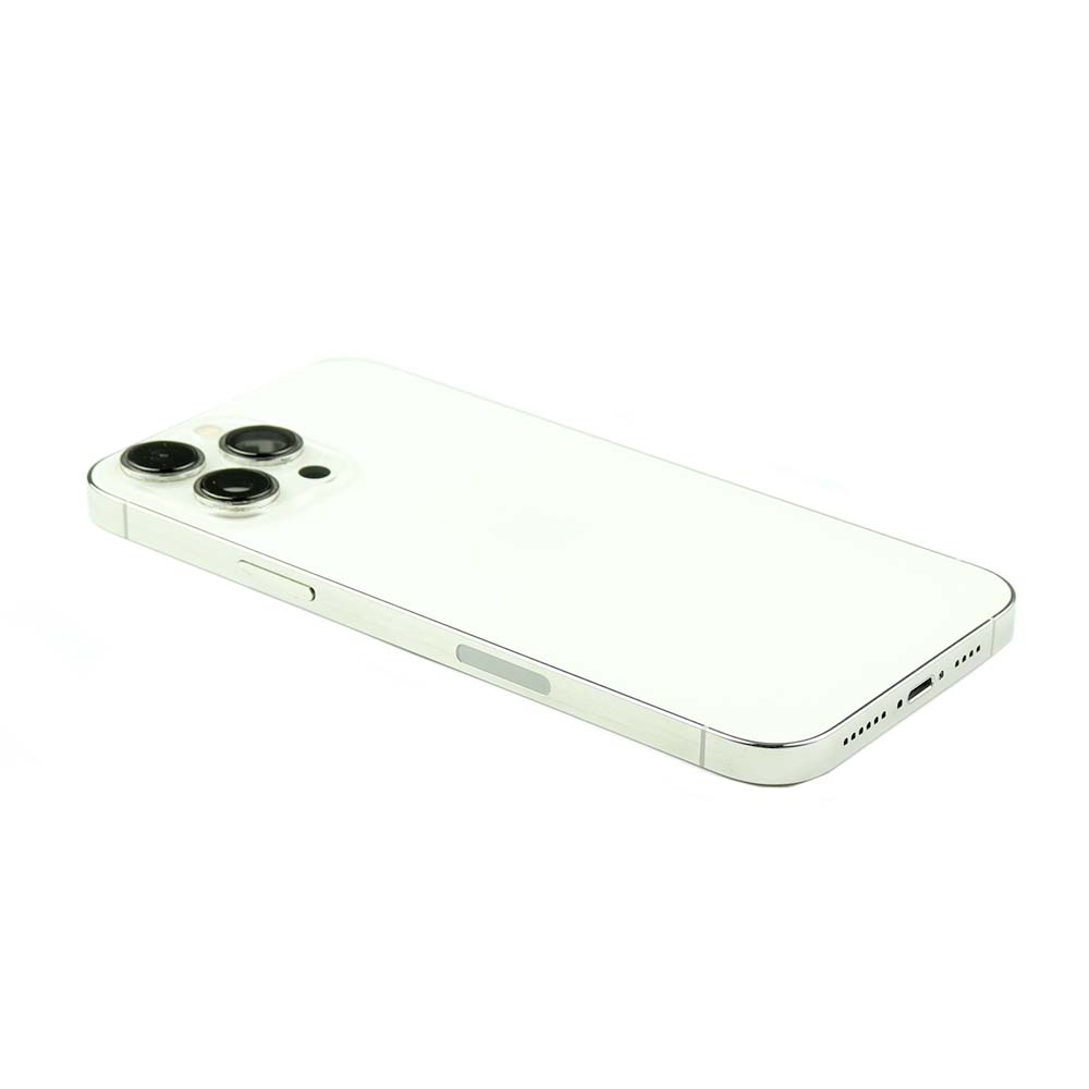 Rear Housing with small parts (US Version) For iPhone 13 Pro Max Silver Pulled