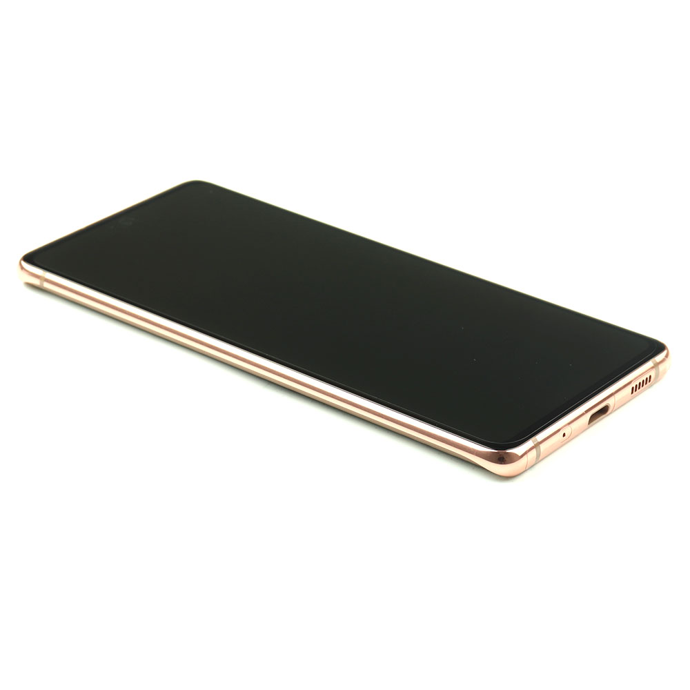 Display Complete with Housing For Samsung Galaxy S20 FE 4G Orange Service Pack