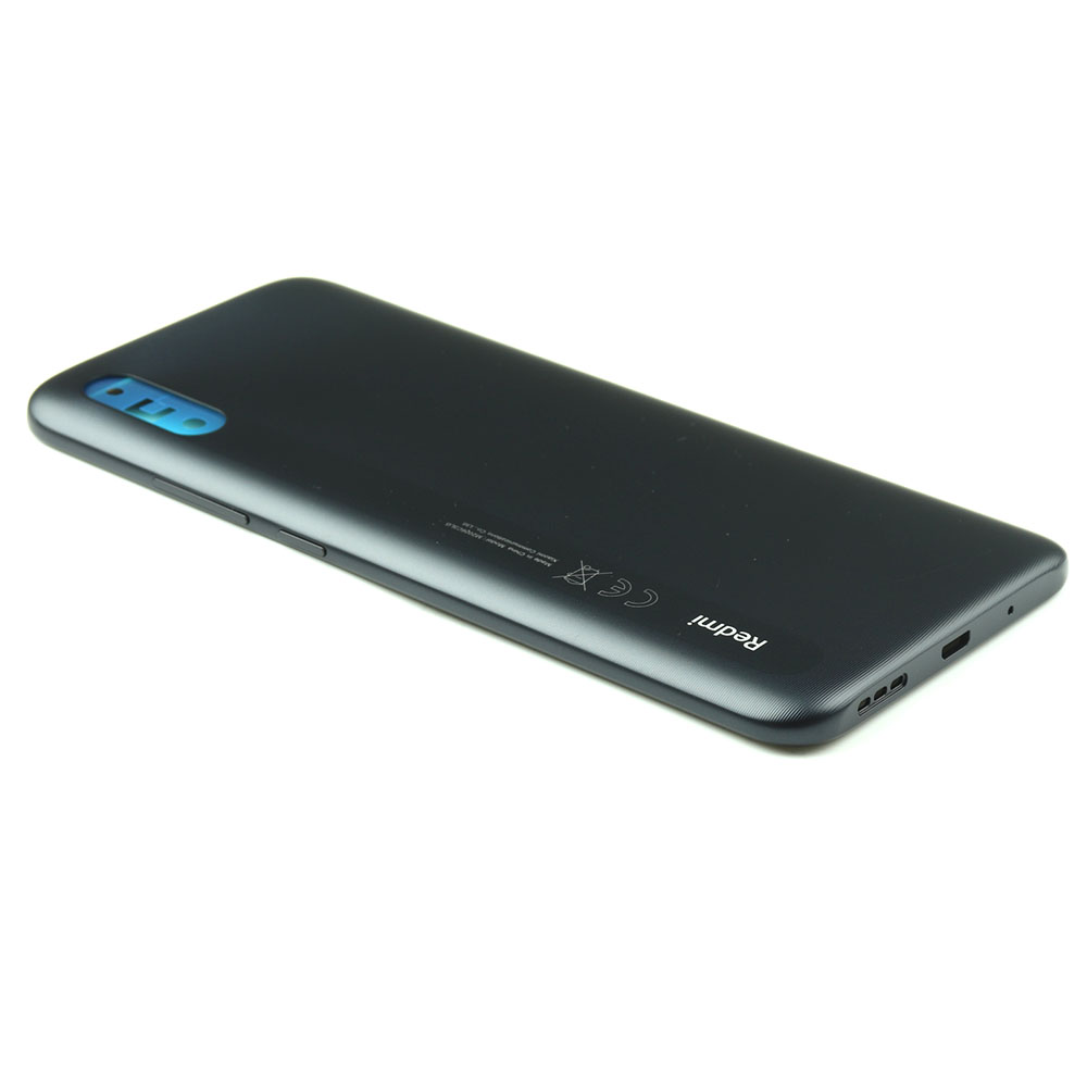 Back Cover For Xiaomi Redmi 9A Black OEM-Equivalent