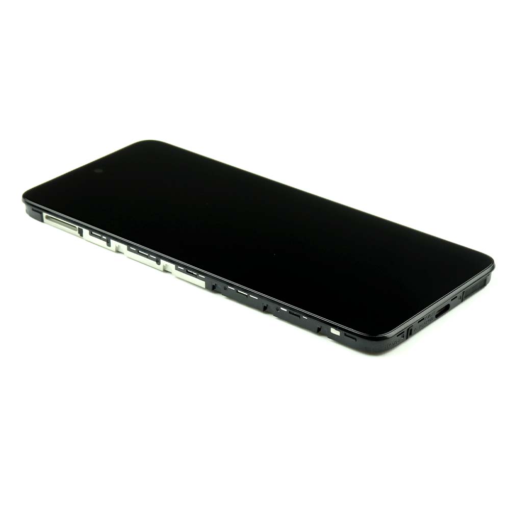 Display Complete with Housing For Motorola Moto G22 Black Service Pack