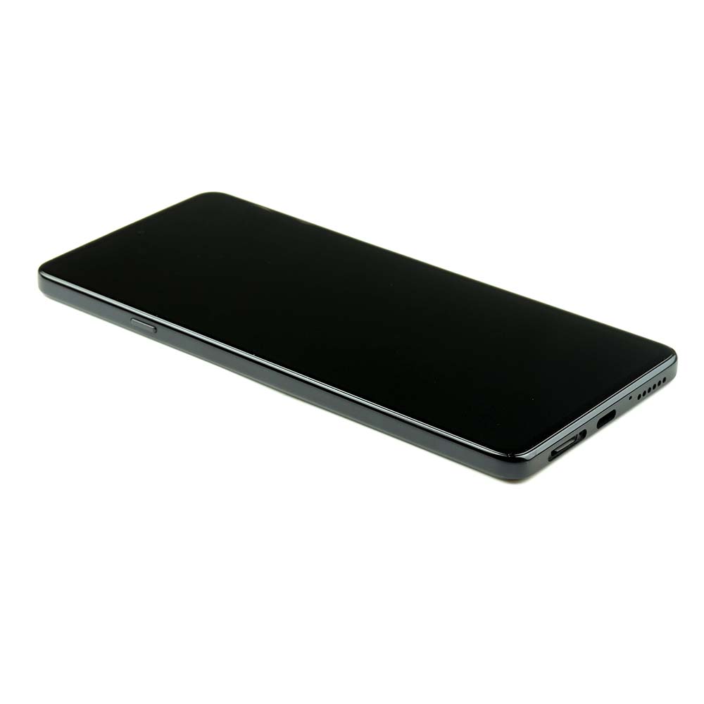 Display Complete with Housing For Motorola Moto Edge 20 Grey Service Pack