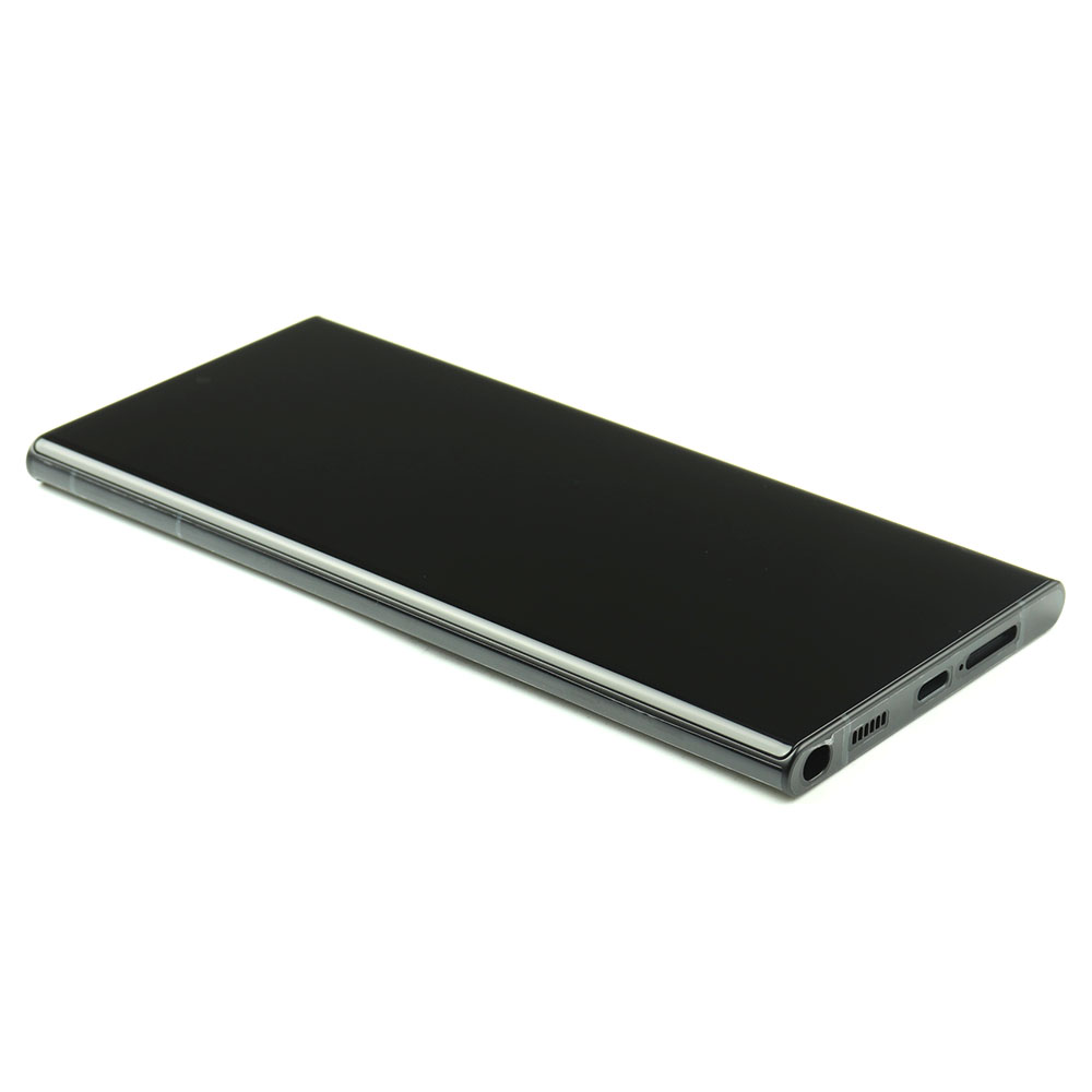 Display Complete with Housing For Samsung Galaxy S22 Ultra (SM-S908B) Graphite Service Pack