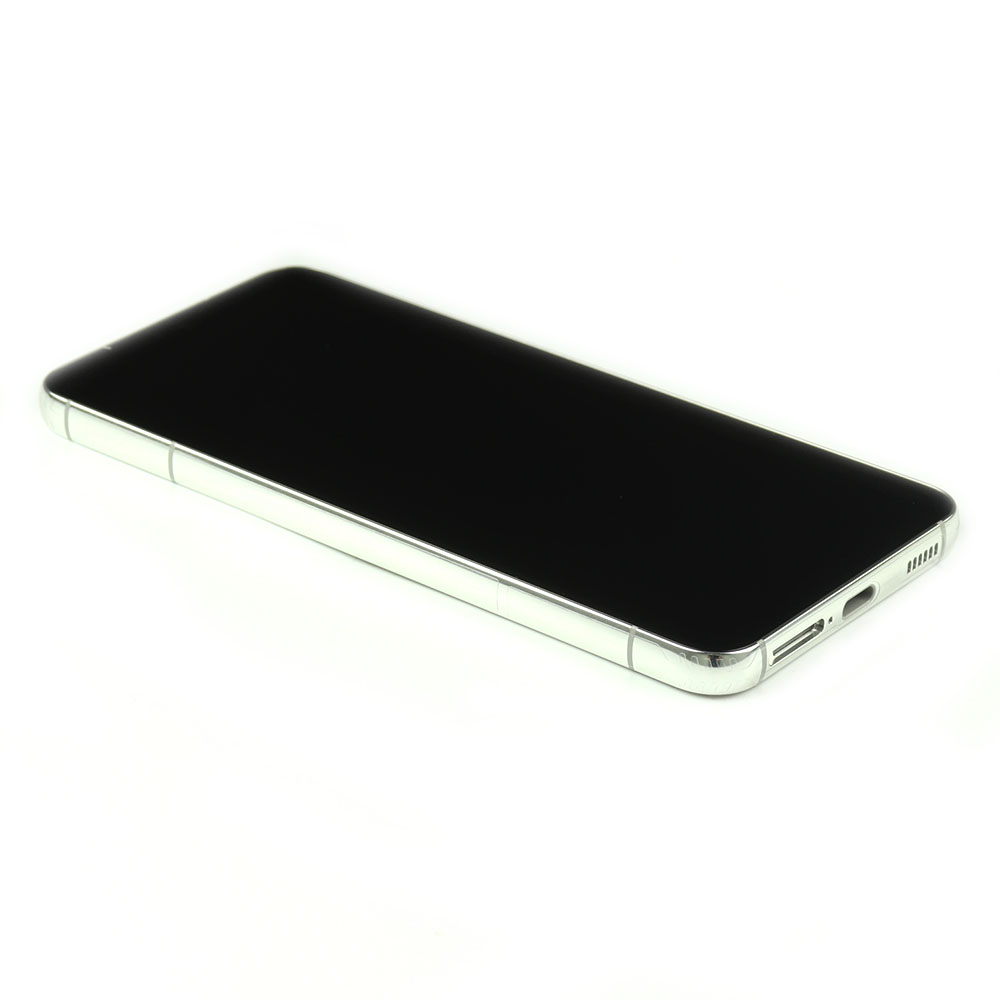 Display Complete with Housing For Samsung Galaxy S22 (SM-S901B) White Service Pack